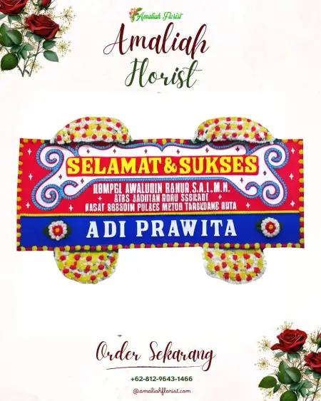 Papan Bunga Ucapan Selamat Tanggunggunung